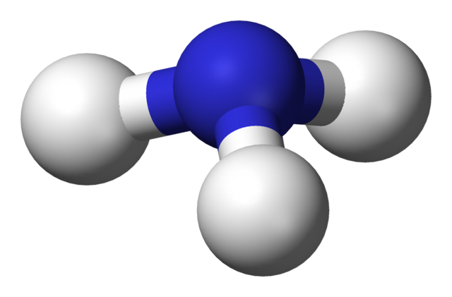ammonia molecule model