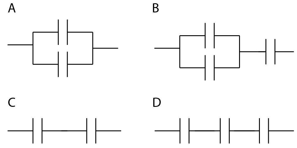 capacitor networks x4